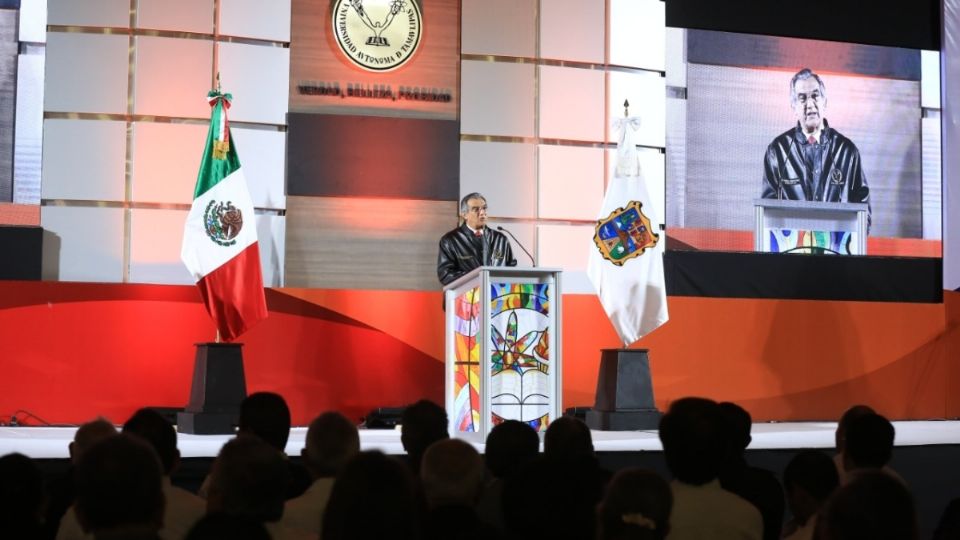 Américo Villarreal Anaya manifestó el respaldo de su Gobierno para que la Universidad Autónoma de Tamaulipas se transforme