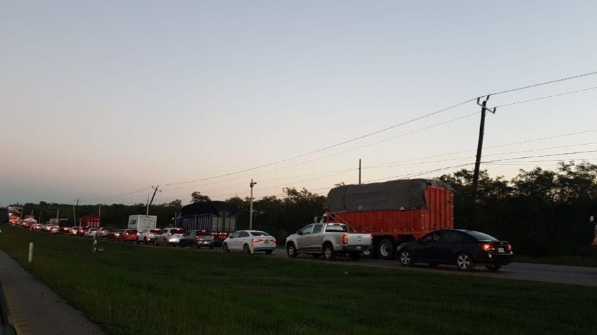 Tamaulipas: analizan tirar puente de Felipe Calderón por generar caos en carretera