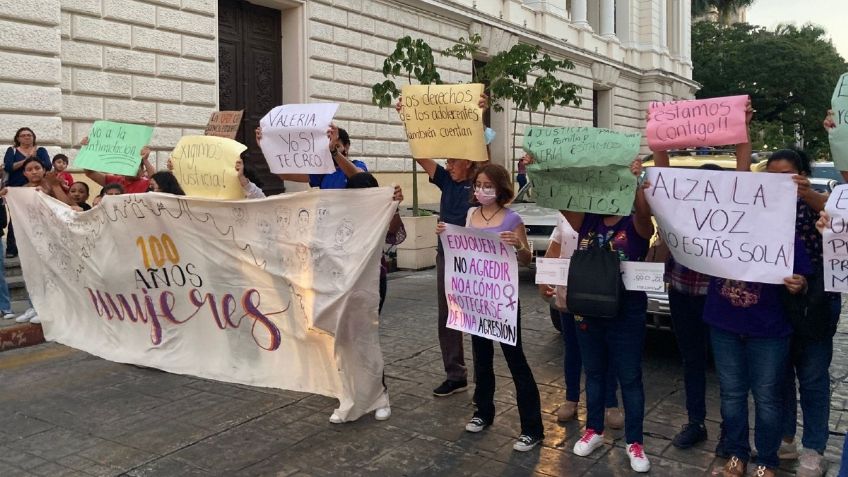 Exigen justicia para Valeria, estudiante víctima de abuso sexual en la Universidad Autónoma de Yucatán