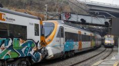 FOTOS: terrible choque de dos trenes dejó 155 heridos en Barcelona, España