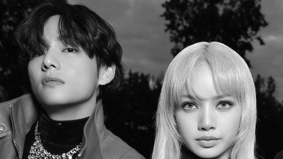 Taehyung y Lalisa Manoban asistieron juntos a una fiesta en París en junio de este año