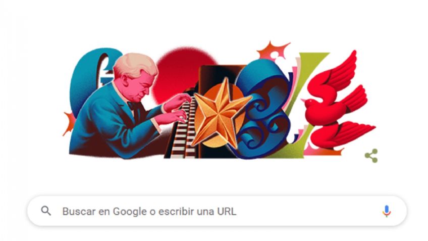 El homenaje de Google a Manuel Ponce, compositor mexicano que compuso más de 300 canciones