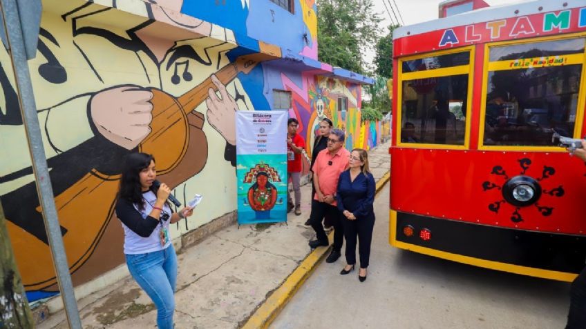 FOTOS: Altamira recobra la vida con los murales pintados por artistas locales