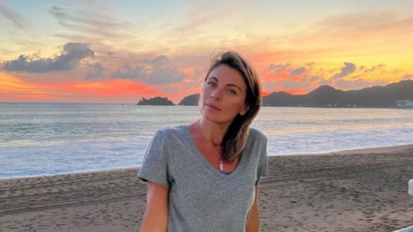 La bella actriz Ludwika Paleta toca el cielo con foto al natural