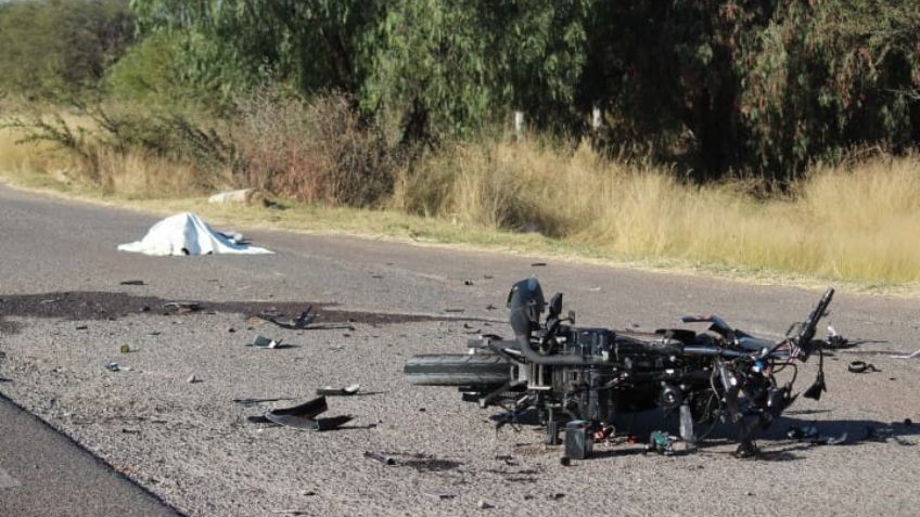 Cobarde se da a la fuga tras arrollar y matar a un motociclista