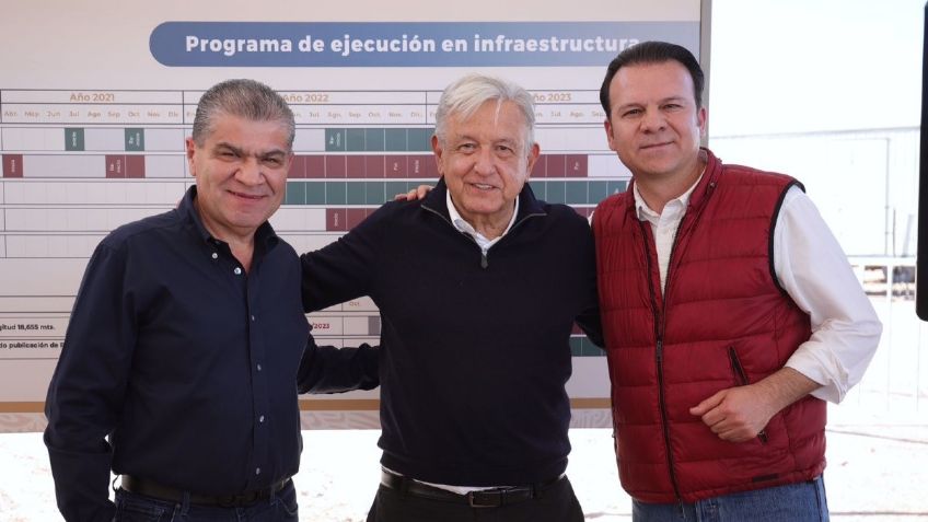 AMLO supervisa proyecto Agua Saludable para La Laguna