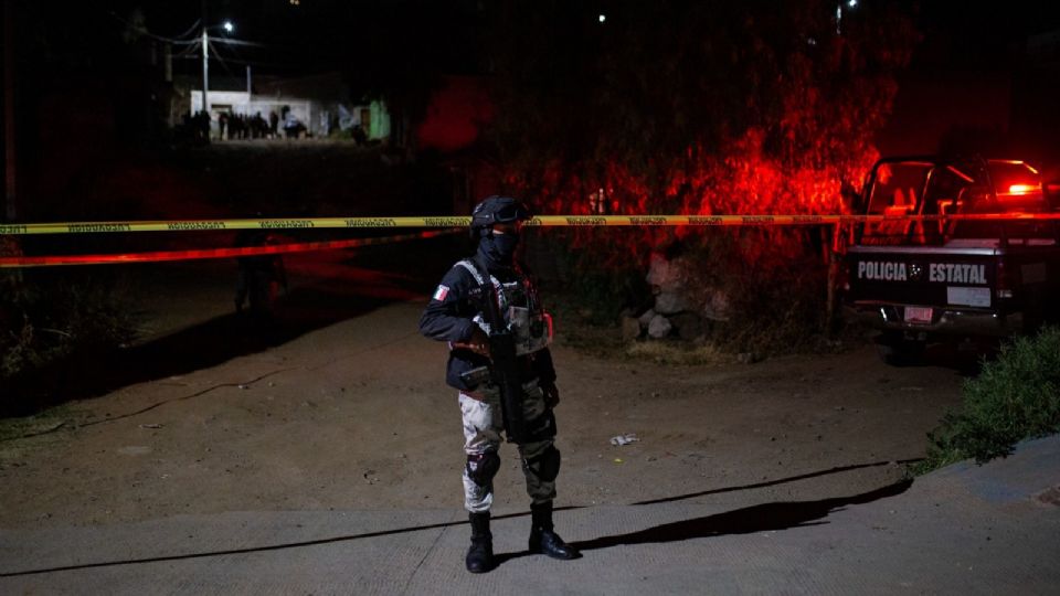 A la zona llegó la Guardia NAcional, Sedena, Fiscalía de Jalisco, policía Municipal, policía Estatal y peritos