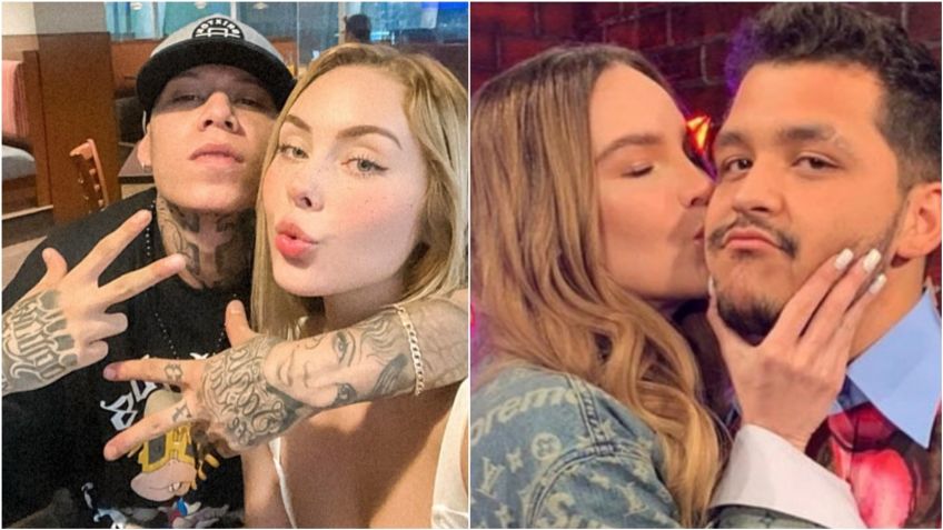 Como Belinda y Nodal, novia de Santa Fe Klan se tatúa el nombre de su novio y enloquece a sus fans