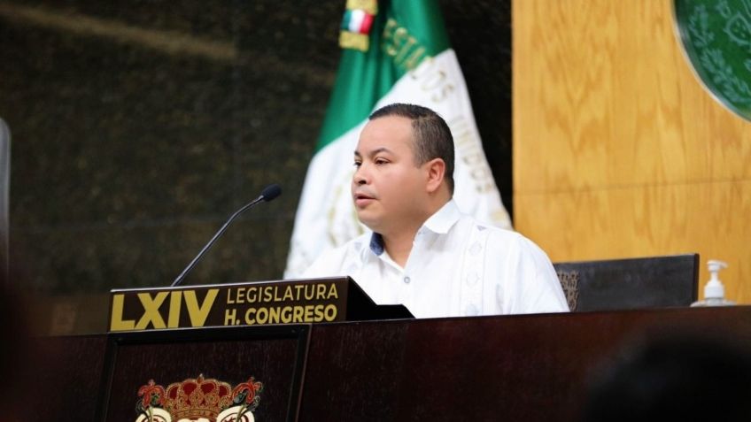 Alejandro Gómez condena acciones de MC; "no permitiremos que Dante Delgado desestabilice al Congreso de Campeche"