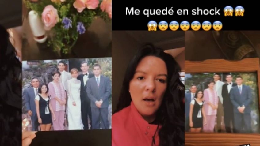 ¿Imaginas tener una suegra así? Mamá borra a la novia de su hijo de la foto de su propia boda