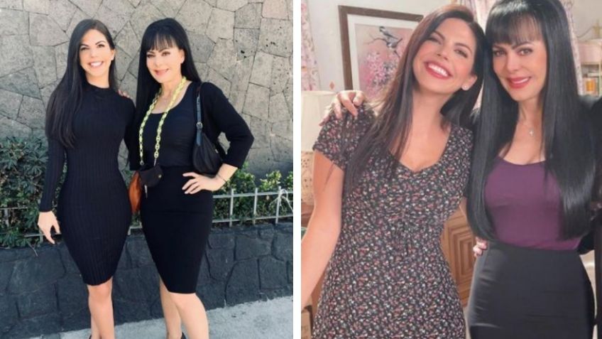 ¿Separadas al nacer? Maribel Guardia y África Zavala lucen idénticas en "Corona de Lágrimas" | VIDEO