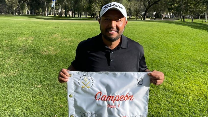 Marco Pilar es el primer ganador del Ranking Profesional de Golf en 2022