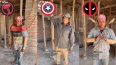 Albañiles se convierten en los “Avengers” para ganar clientes y se viralizan en TikTok | VIDEO