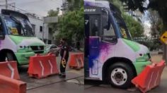 CDMX: Camionero no respeta señal de alto y atropella a trabajador de obras | VIDEO