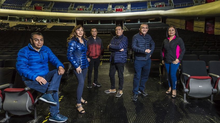 Los Ángeles Azules cuidan festejo en el Auditorio Nacional