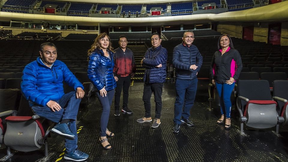 Los Ángeles Azules ofrecieron su concierto número 15 en el Auditorio Nacional y así fue el ensayo previo (Foto: Especial)
