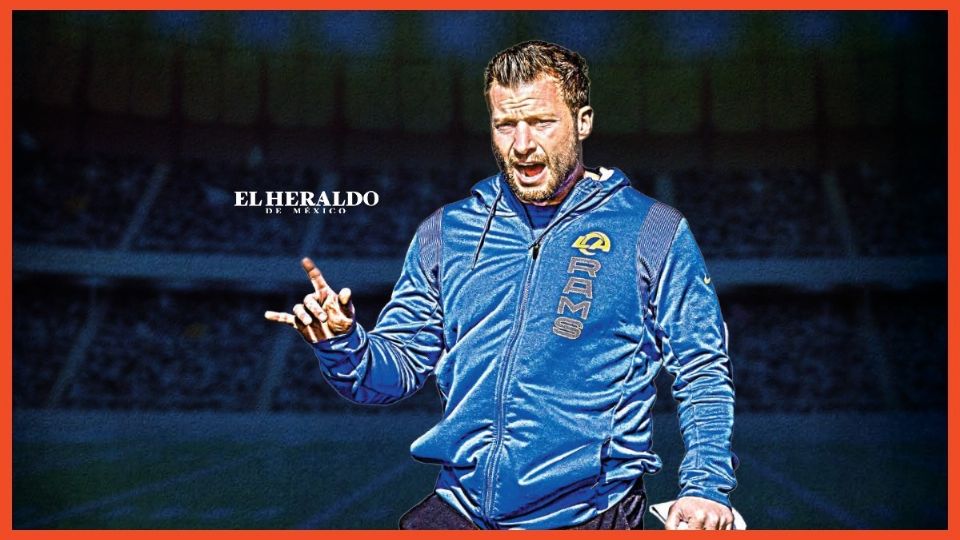 Sean McVay. (Foto: El Heraldo de México)