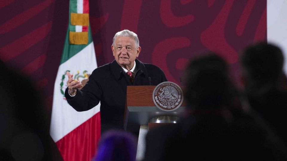 AMLO durante su conferencia de prensa Mañanera. Foto: Presidencia