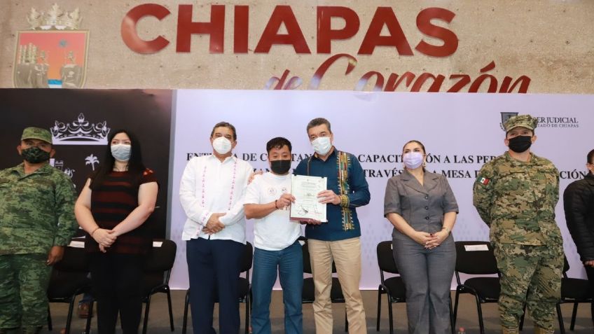 Realizan liberación humanitaria de 199 personas que se encontraban en penales de Chiapas