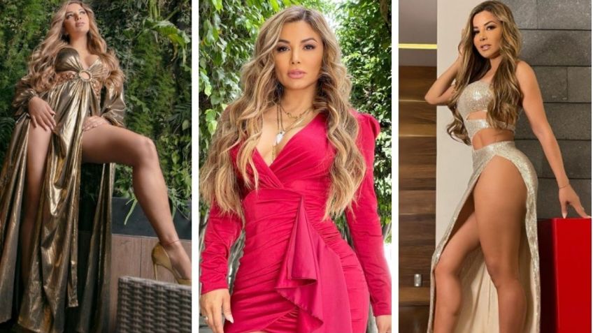 Aleida Núñez luce como una hermosa hada con su sexy conjunto floral | FOTOS