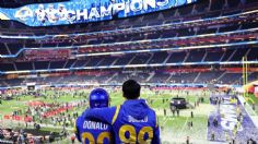 Super Bowl LVI: Hincha de Pumas se cuela entre la afición de los Rams y se viraliza | FOTO