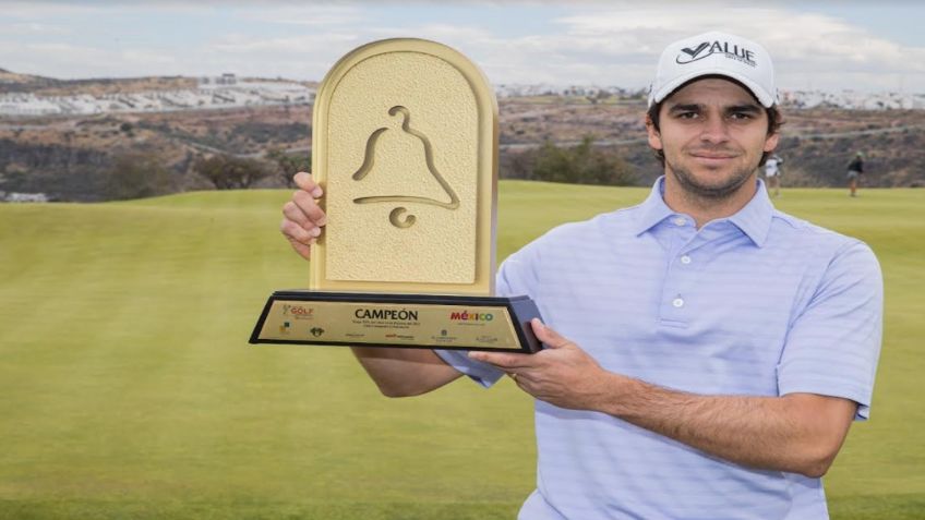 El mexicano Gonzalo Rubio se proclama campeón de la octava etapa de la Gira de Golf Profesional