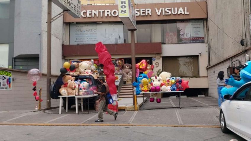 Comerciantes del Edomex piden que no se permita ambulantes el 14 de febrero