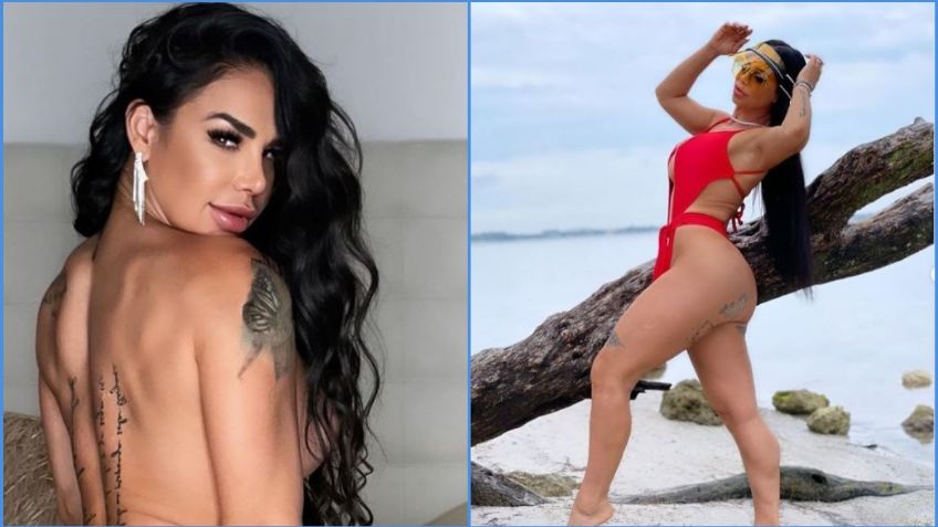 Lis Vega derrite las redes con atrevido bañador rojo | VIDEO