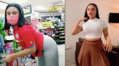 Empleada del Oxxo preparaba video “twerkeando”, pero cliente la sorprende e interrumpe