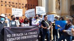 Periodistas de Oaxaca exigen frenar violencia y ataques a la libertad de expresión