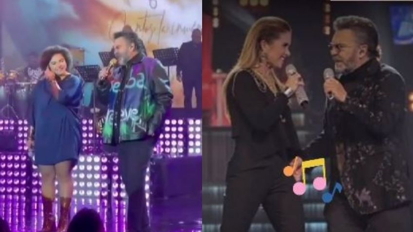 Lucerito Mijares le roba el show a sus papás cantando "Para amarnos más": VIDEO