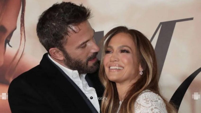 Captan a Ben Affleck aburrido mientras JLo era la más prendida en el medio tiempo del Super Bowl