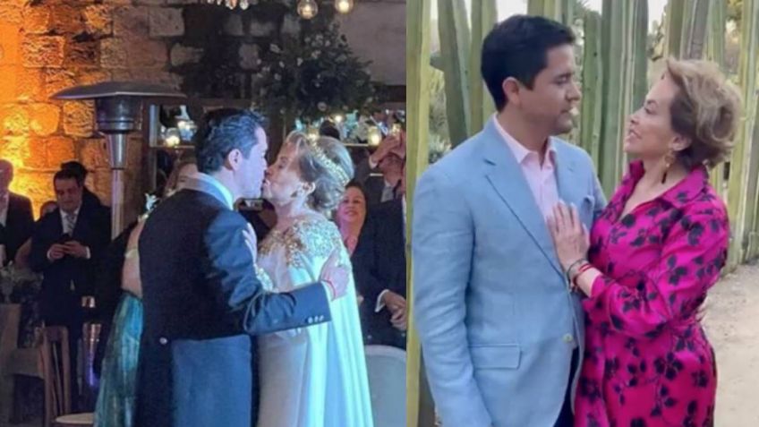 Boda de Elba Esther Gordillo: este es el LUJOSO vestido de Carolina Herrera que lució la maestra, ¿Cuánto le costó?