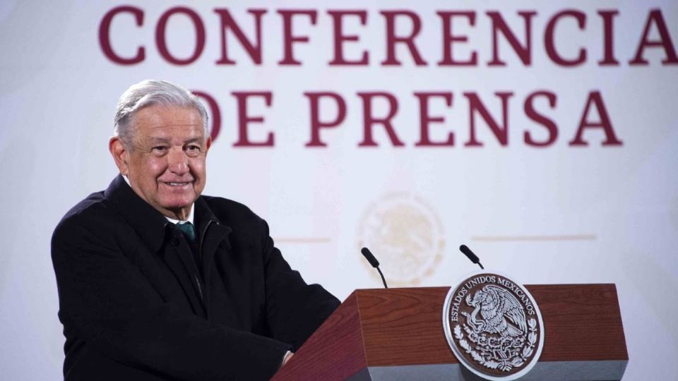 AMLO durante su conferencia de prensa Mañanera. Foto: Presidencia