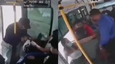 Sujetos asaltan violentamente un camión de pasajeros en Puebla | VIDEO