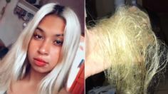 Chica va a la estética para retocarse el cabello para sus XV años y la dejan pelona | FOTOS