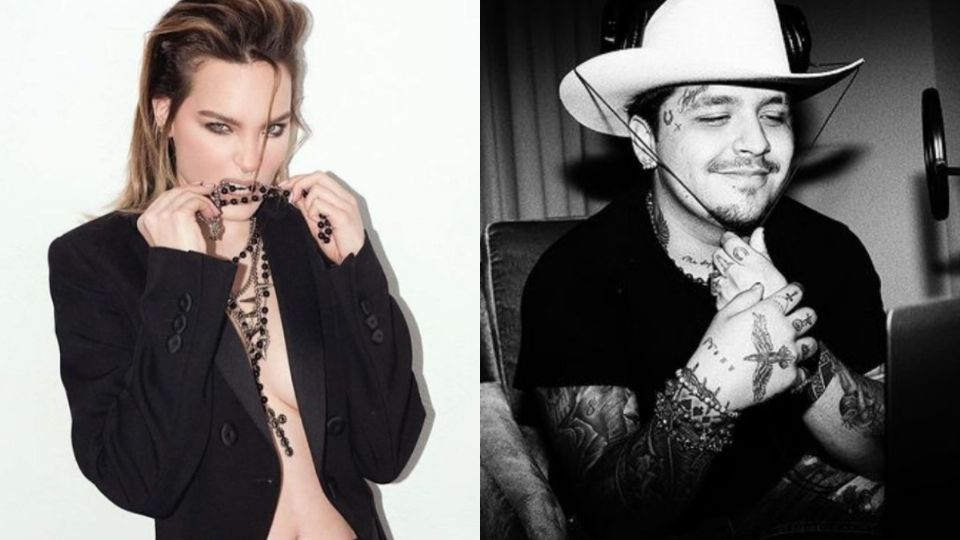 Parece que Belinda y Christian Nodal no terminaron en las mejores condiciones (Foto: Instagram @belindapop | @nodal)