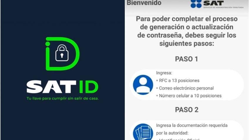 SAT: ¿Cómo obtener mi contraseña y renovar mi e.firma desde la app?