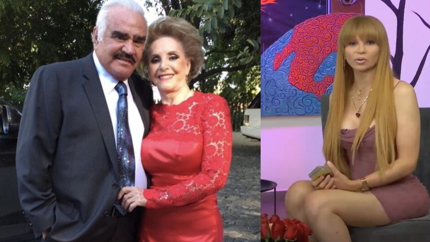 Vicente Fernández se le apareció a Mhoni Vidente y le advierte a sus hijos que "corren peligro"