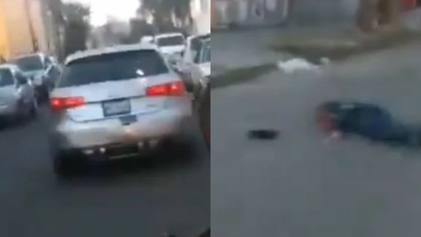 CDMX: Detienen a conductor que embistió brutalmente a policía en la Morelos | VIDEO