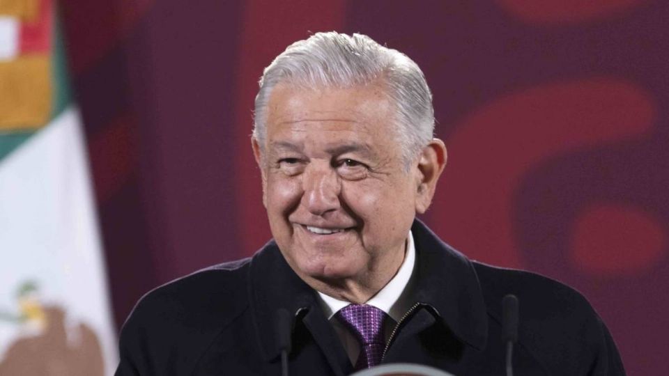 AMLO durante la conferencia de prensa Mañanera. Foto: Presidencia