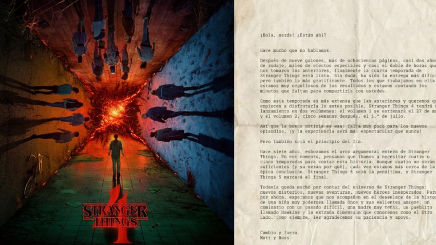 Stranger Things 4: Ya tiene fecha de estreno y esto es lo que sabemos sobre la nueva temporada