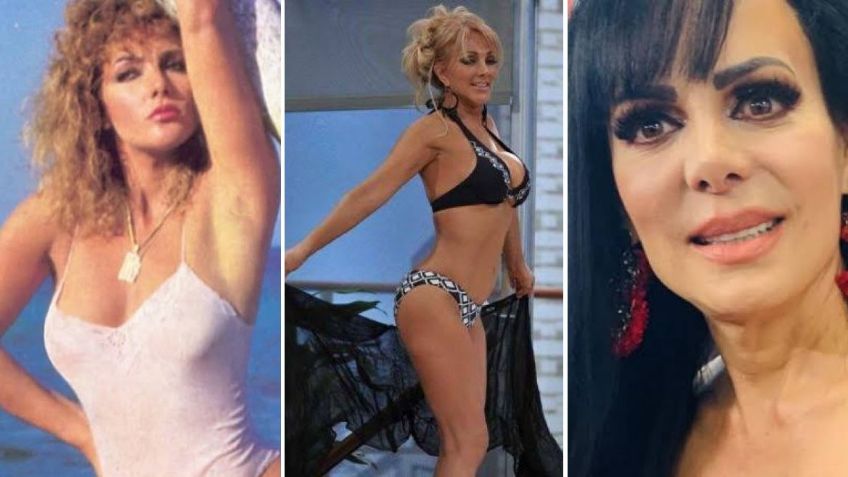 Olivia Collins desbanca a Maribel Guardia; presume cinturita en coqueto look a sus 64 años