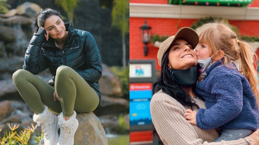 Aislinn Derbez enternece las redes sociales al cantar con su hija: VIDEO