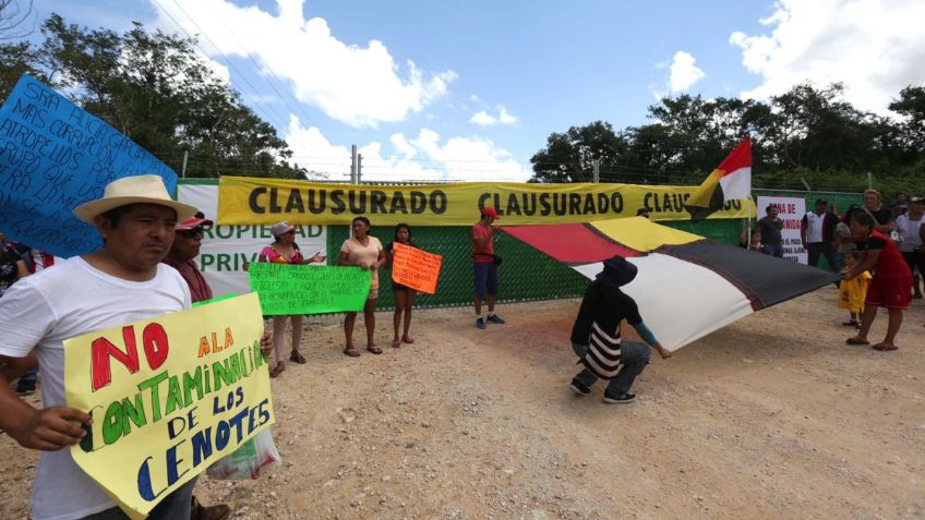 Pueblo maya busca que cenotes de Yucatán sean reconocidos como sujetos de derecho