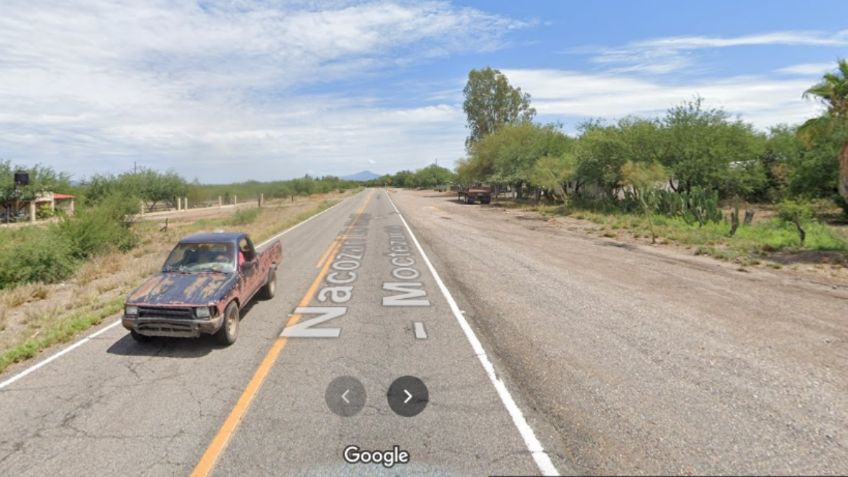 Google Maps capta espeluznantes imágenes en un carretera de Sonora