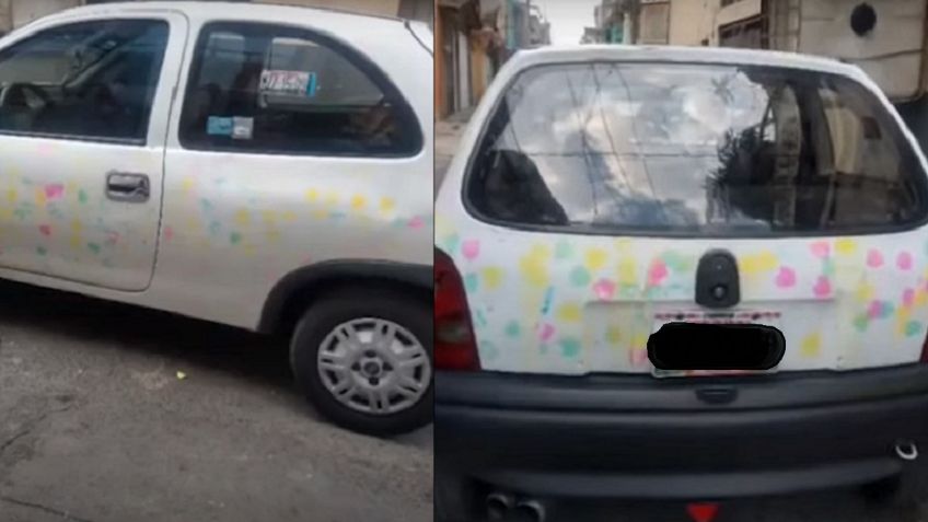 Joven ARRUINA el COCHE de su esposo con sorpresa de San Valentín: VIDEO