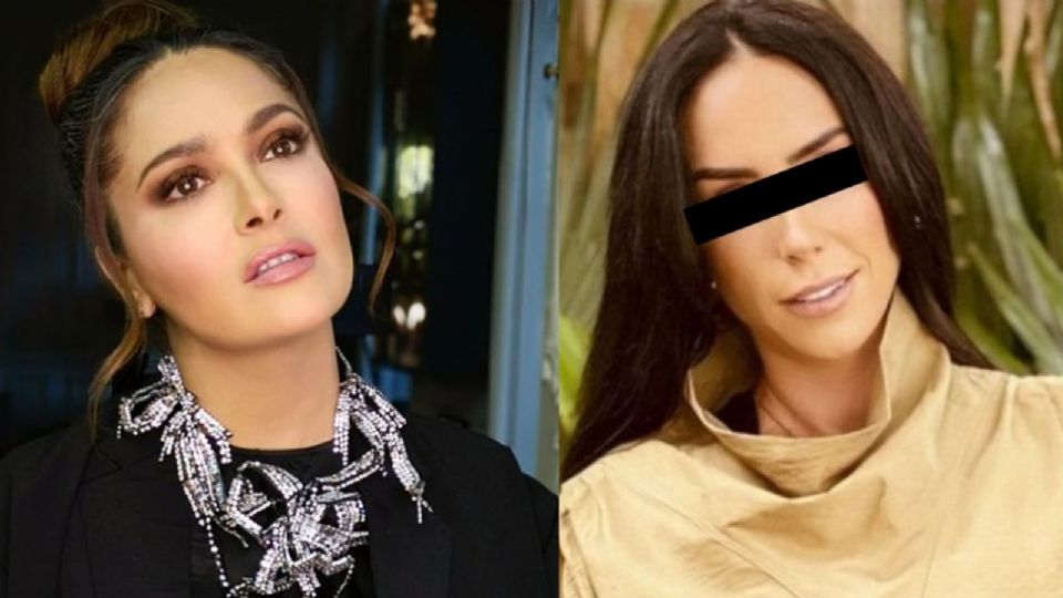 ¿Quién el robó el look a quién? Inés Gómez Mont llevó el mismo traje de baño que Salma Hayek. (Fotos: @inesgomezmont y @salmahayek)