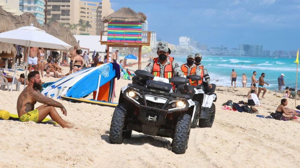 Seguridad para turistas en Quintana Roo. Foto: Especial