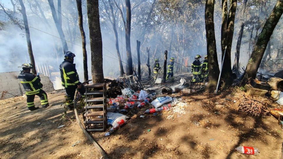 La explosión fue registrada en la comunidad de San Jacinto